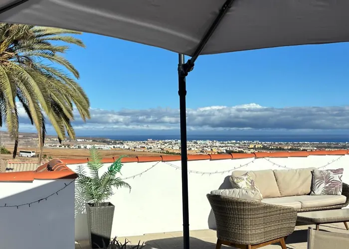 Private Pool, Parking, Bbq In The South Of Gc Holiday home *